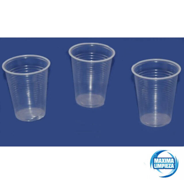 Vaso Pl Stico Transparente Cc Pp Uds M Xima Limpieza