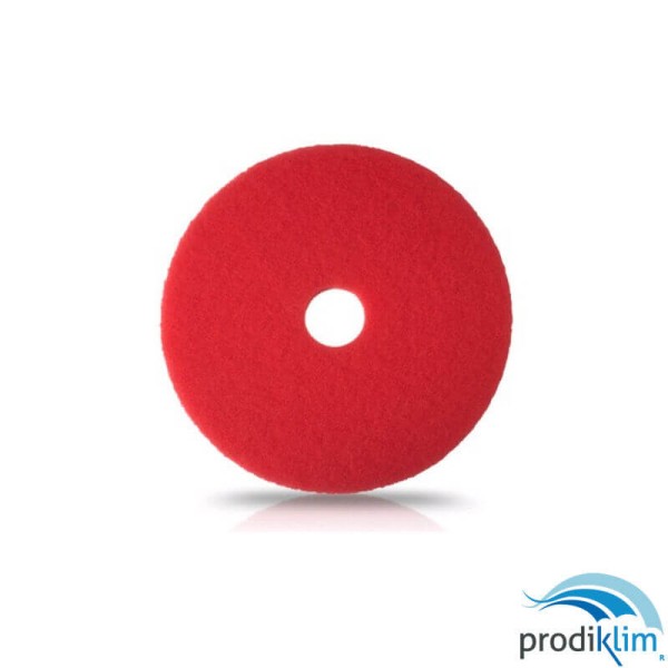 DISCO FIBRA ROJO DE 17'' 3M 432MM