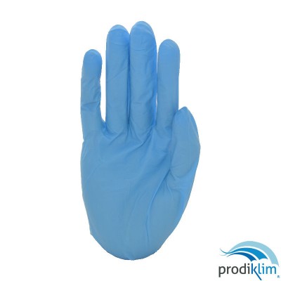 GUANTE NITRILO AZUL DERMOLITE T/EXTR (100UDS)