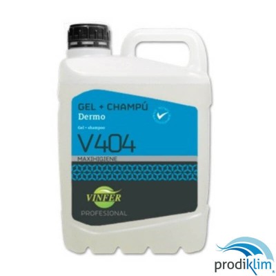 GEL+CHAMPU DERMO V404 VINFER PROFESIONAL 5L LQ