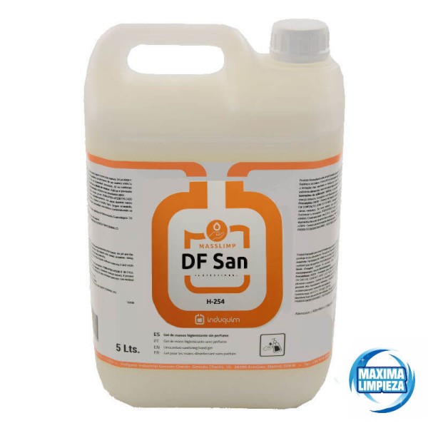 H-254 DF SAN (5L)GEL DERMO HT SIN PERFUME (D) LQ