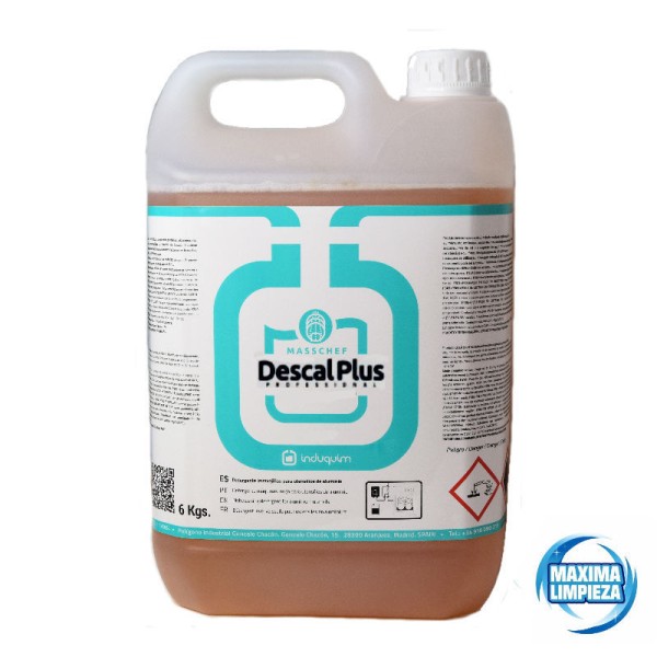 DESCAL PLUS (H-316) DESCALCIFICADOR ENÉRGICO ACCIÓN RÁPIDA 5L LQ
