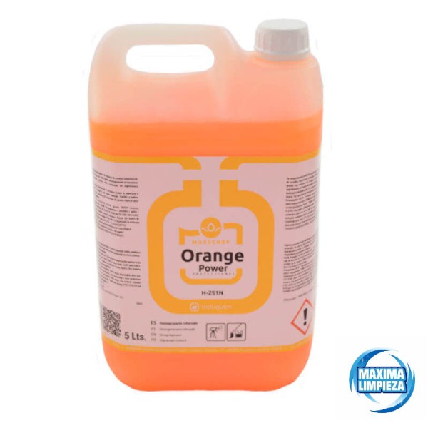 H-251N ORANGE POWER (5L) QUITAGRASA REFORZADO LQ