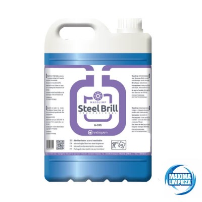 H-355 STEEL BRILL (5L) ABRILLANT INOXID LQ