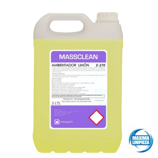 E-270 (5L) AMBIENTADOR LIMON DESODORIZANTE LQ