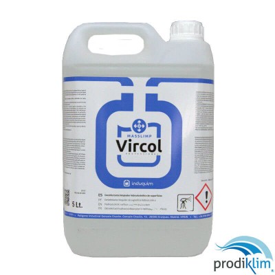 Vircol (5L) Desinfectante Limpiador Líquido | Máxima Limpieza