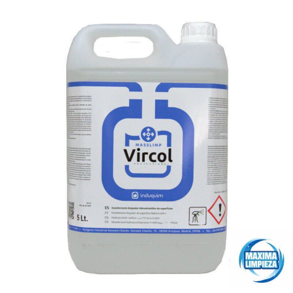 VIRCOL (5L) DESINFECTANTE LIMPIADOR *LQ* LQ