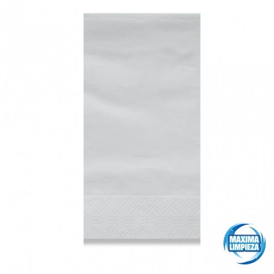 SERV. 40X40 2 CAPAS PLG AMER BLANCO 1800UDS