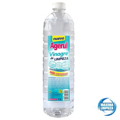 LIMPIADOR VINAGRE AGERUL 1LITRO (12U)