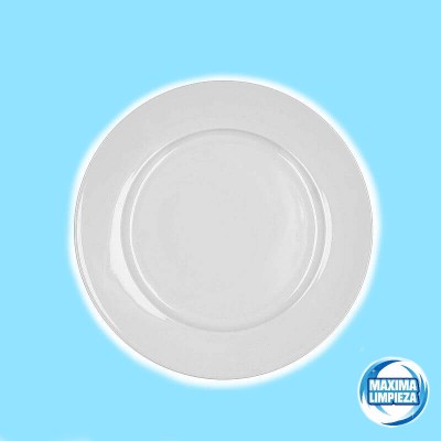 PLATO LLANO GLACIAL ALA ANCHA 25CM (6UNID)