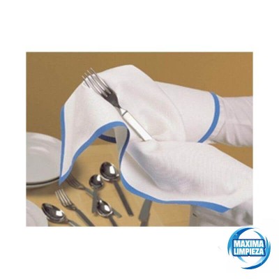 ROLLO ROLL DRAP 40X64 F/BLANCO-C/AZUL 10UD