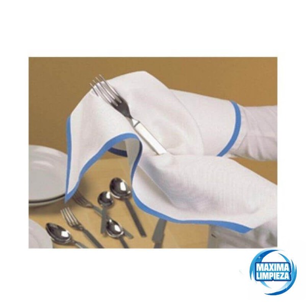 ROLLO ROLL DRAP 40X64 F/BLANCO-C/AZUL (10UDS)