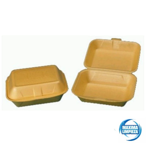 ENVASE HAMBURGUESA GRANDE ORO (500UDS)