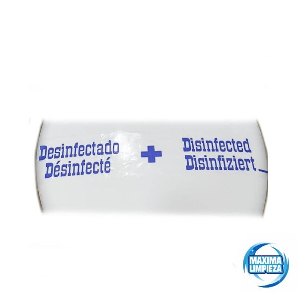 PRECINTO WC PLASTICO AZUL STANDARD (500UDS)