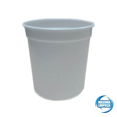 TARRINA PLASTICO BLANCA 1000CC PP (25UDS) RT