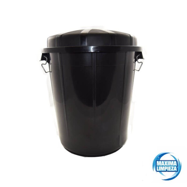 CUBO CON TAPA GOLIAT 50L NEGRO
