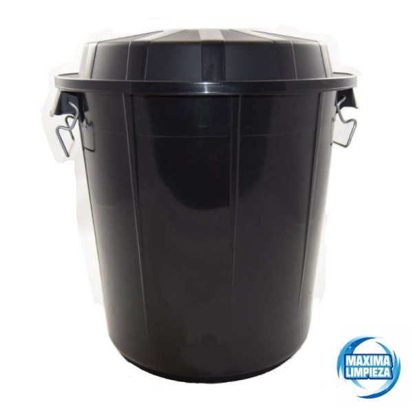 CUBO CON TAPA GOLIAT 70L NEGRO