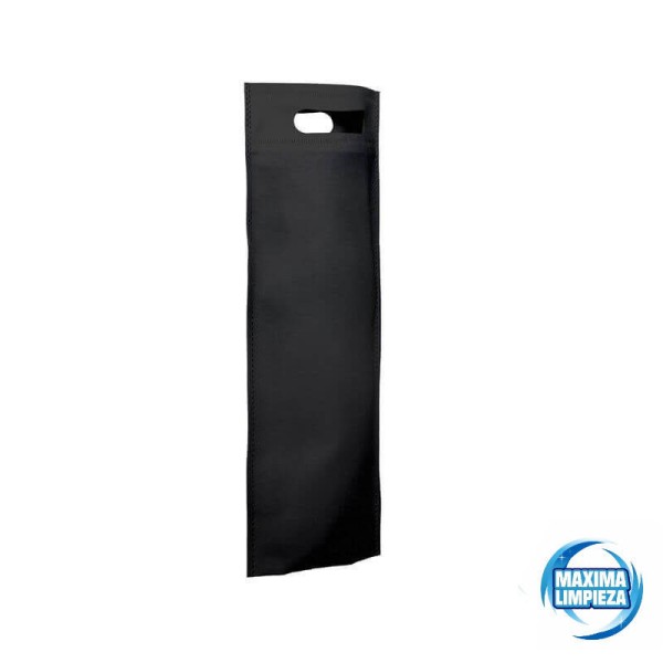 BOLSA VINO 17X40 G80 NEGRO (50UDS)