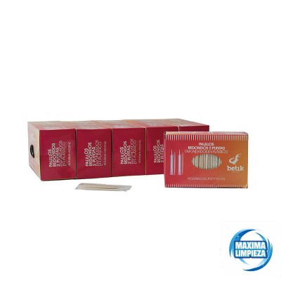 PALILLO REDONDO ENFUNDADO CELOFAN 1000UD BETK