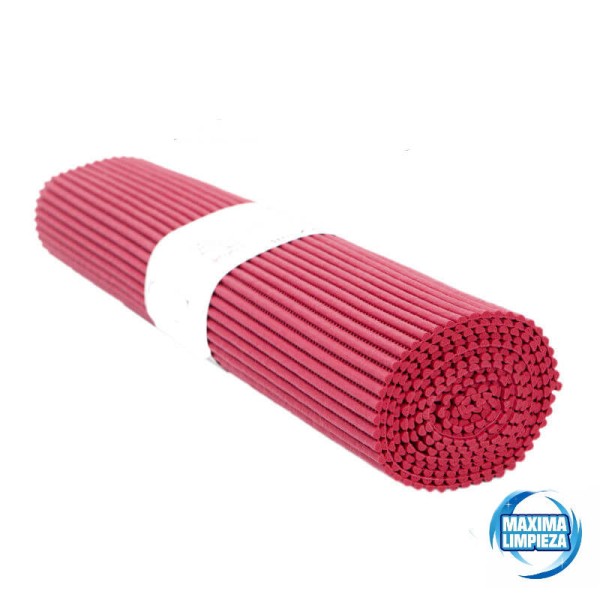 ROLLO POSAVASOS TAPIZ ROJO-BURDEOS 65X300 PP