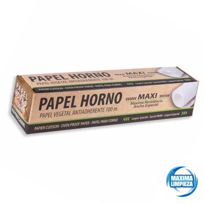 ROLLO PAPEL PARA HORNO 39GR 38CM X 100MTS