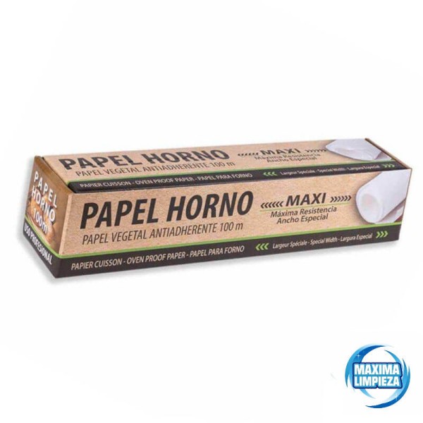 ROLLO PAPEL PARA HORNO 39GR 38CM X 100MTS