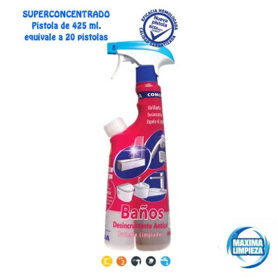 BAÑOS DESINCRUSTANT ANTICAL CONCENTRALI 425ML