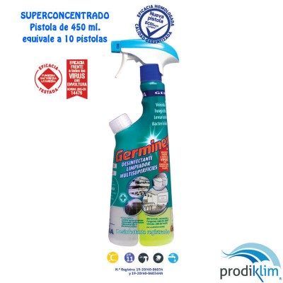 Germinex Desinfectante Limpiador Multis | Máxima Limpieza