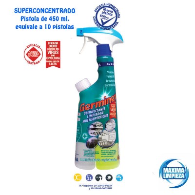 GERMINEX DESINF LIMPIAD MULTIS CONCENTR 400ML