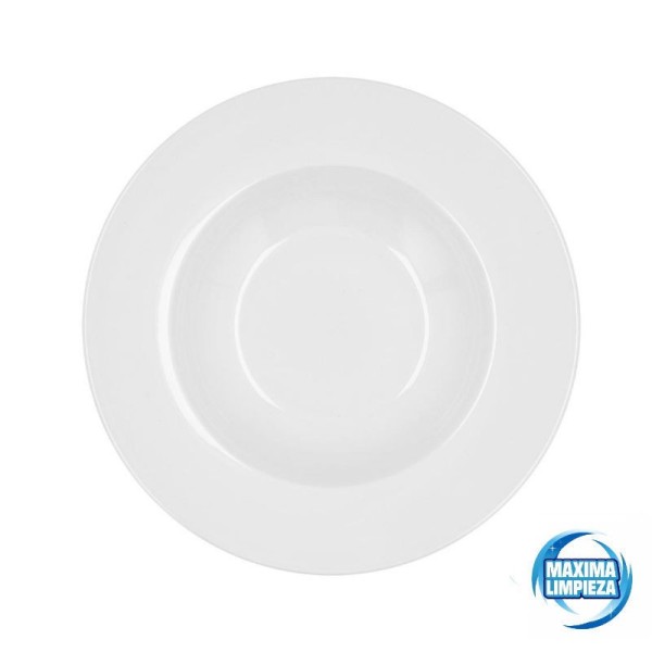 PLATO HONDO GLACIAL ALA ANCHA 23.5CM (6UNID)
