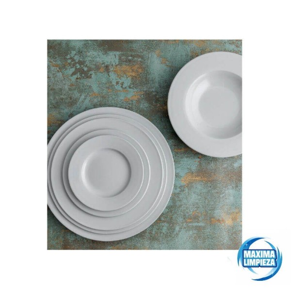 PLATO PAN GLACIAL ALA ANCHA 16.5CM (12UNID)