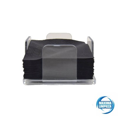 Servilletero 20x20 Ps TRANSP.(2UDS) | Máxima Limpieza
