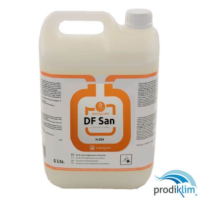 H-254 Df San (5L)GEL Dermo Ht sin Perfume | Máxima Limpieza