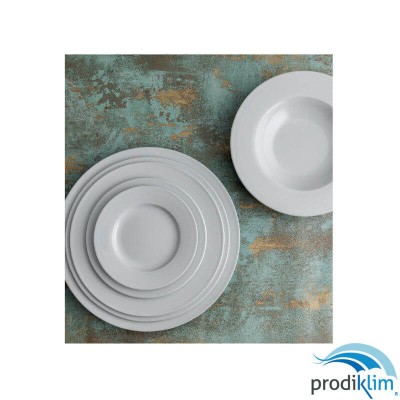 PLATO PAN GLACIAL ALA ANCHA 16.5CM (12UNID)