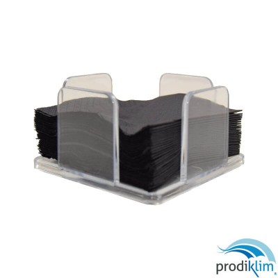 Servilletero 20x20 Ps TRANSP.(2UDS) | Máxima Limpieza