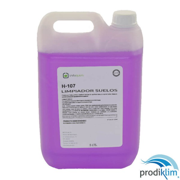 H-107 (5L) LIMPIADOR BIOALCOHOL MORADO CUC LQ