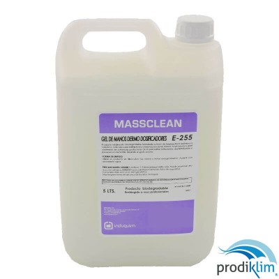 E-255 (5L) Gel Manos Dermo Nacarado Líquido | Máxima Limpieza