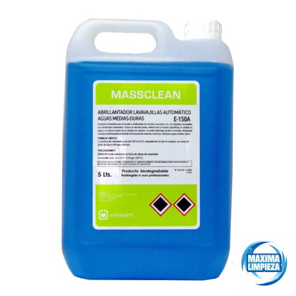 E-150A ABRILLANTADOR (5L) ECO MAQUINA VAJILLA LQ