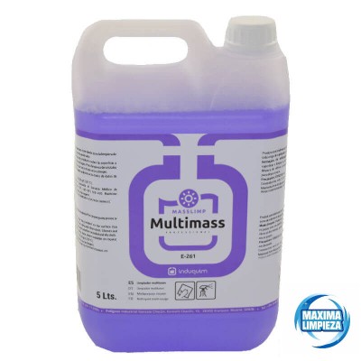 E-261 Multimass (5L) Multiusos Limpiatodo | Máxima Limpieza