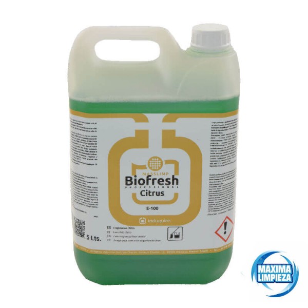 E-100 (5L) LIMPIADOR BIOALCOHOL CITRICO LQ