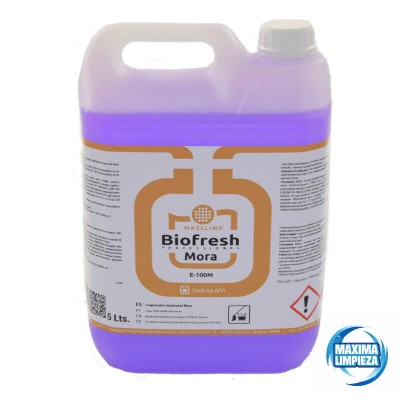 E-100M (5L) Fregasuelos Bioalcohol Mora | Máxima Limpieza