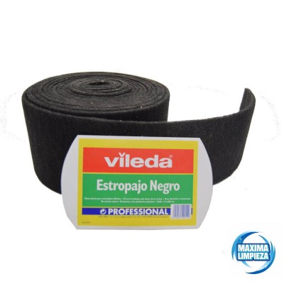 Rollo Estropajo Negro 6MTS Vileda | Máxima Limpieza