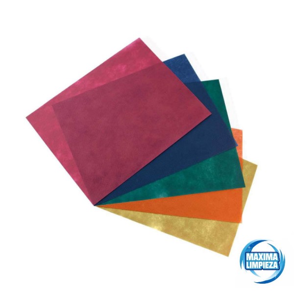 MANTEL 30X40 NOVOTEX ROJO (500UDS) 55GR