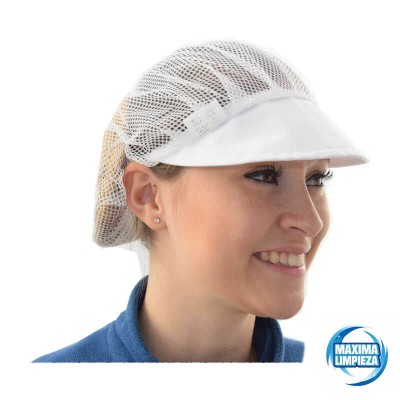 Gorro Rejilla de 1 Pza Blanco (pack - 2 | Máxima Limpieza