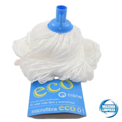 Fregona Microfibra Eco Blanca | Máxima Limpieza
