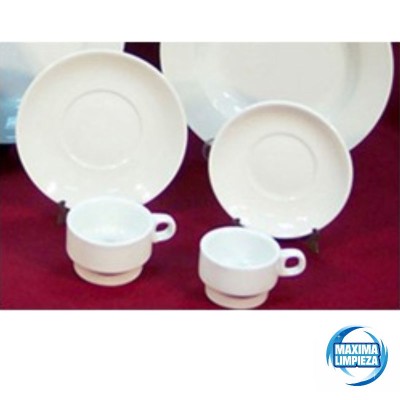 Plato Cafe Corona 13CM (12UDS) | Máxima Limpieza