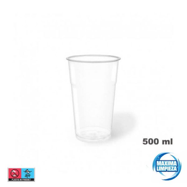 vaso transparente aristea 500cc